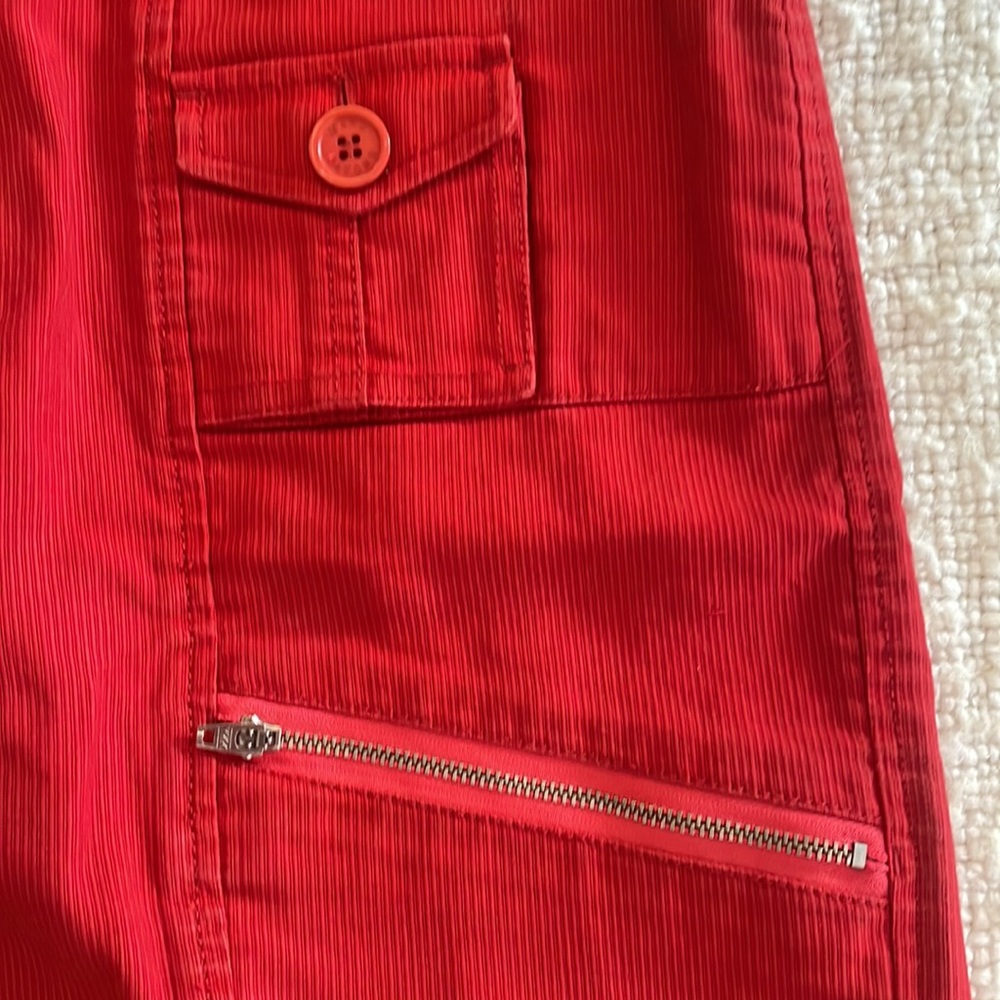 Marc Jacobs red corduroy pencil skirt - Picture 5 of 6